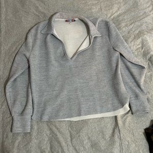 Urban Outfitters collared v neck shirt